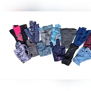 Lululemon/nike/under Armour Womens Huge Bundle Of Leggings